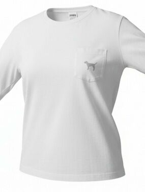 Women’s Victorias secret pocket front long sleeve bling out T-shirt